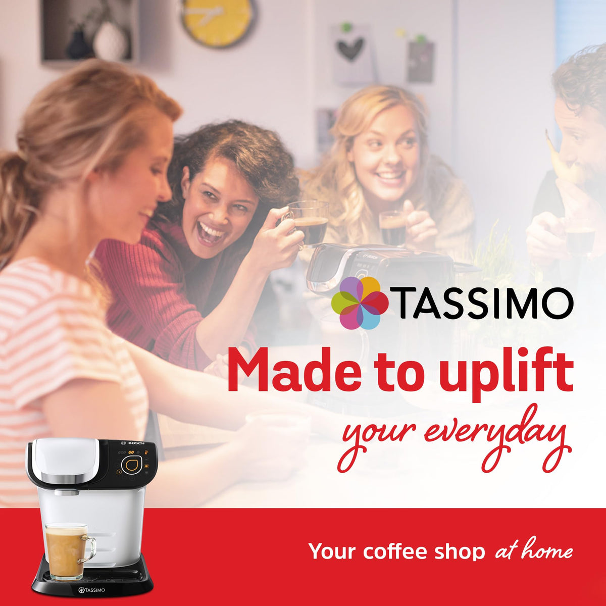 Tassimo Kenco Americano Grande XL Coffee Pods x16 (Pack of 5, Total 80 Drinks)