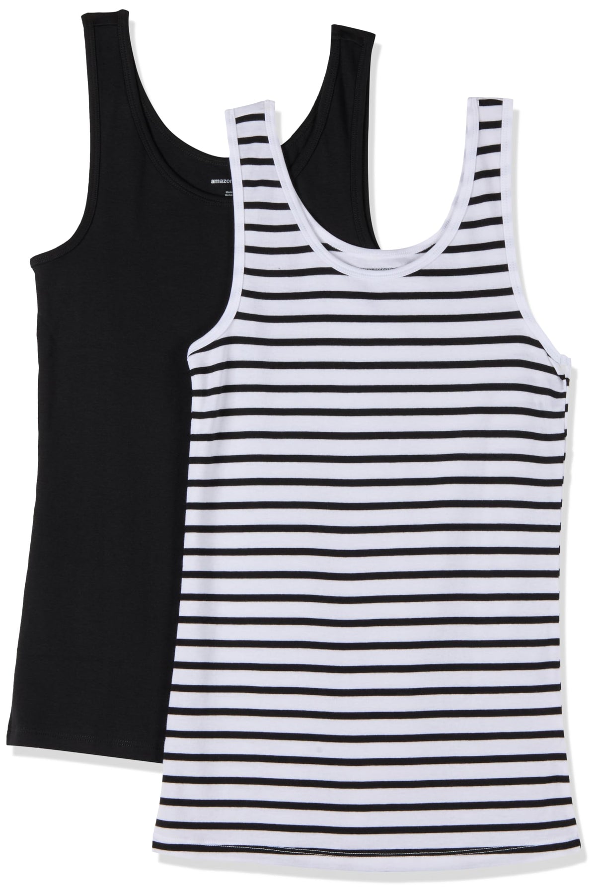 Amazon Essentials Women's Slim-Fit Vest, Pack of 2