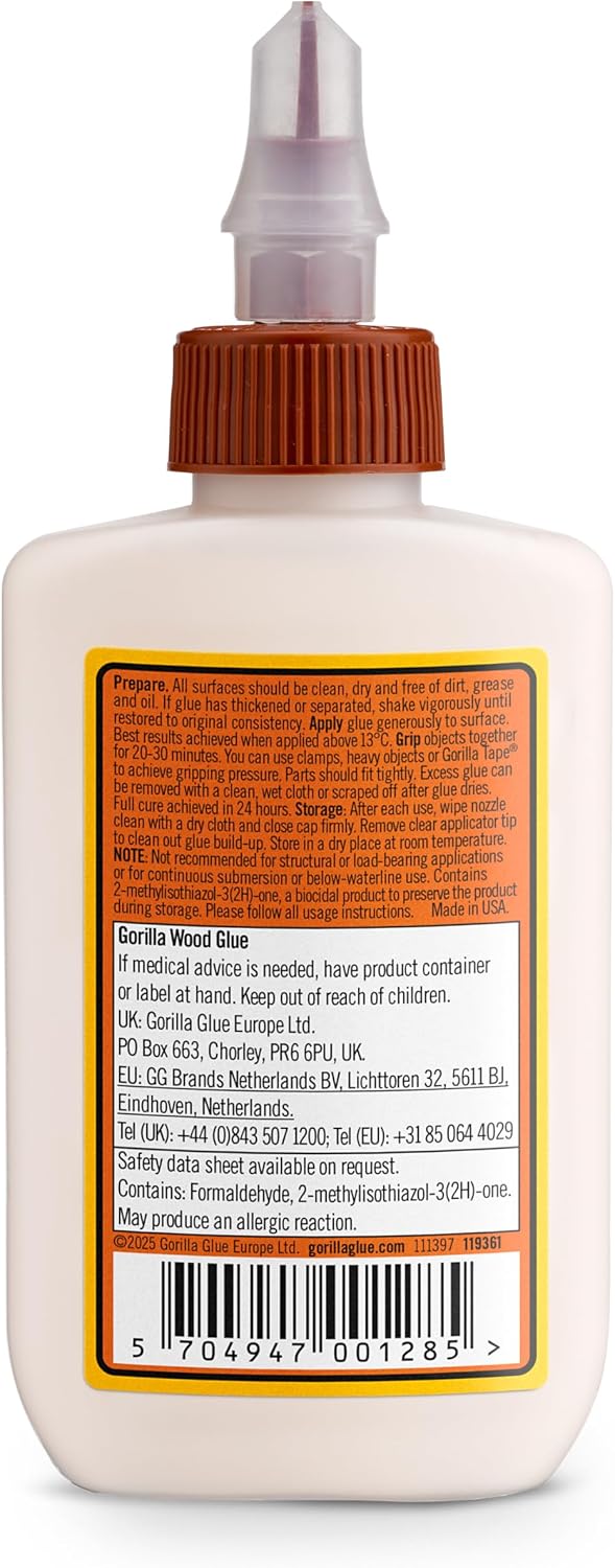 Gorilla Wood Glue 118ml
