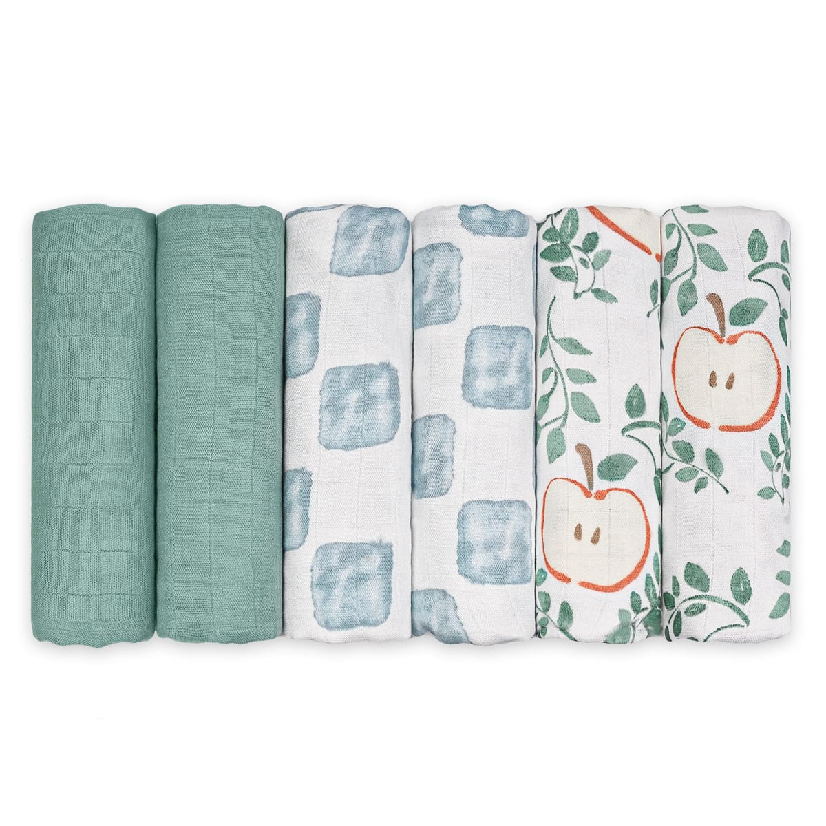 GLLQUEN BABY Muslin Squares Cloth for Baby 6pack 70cm x 70cm