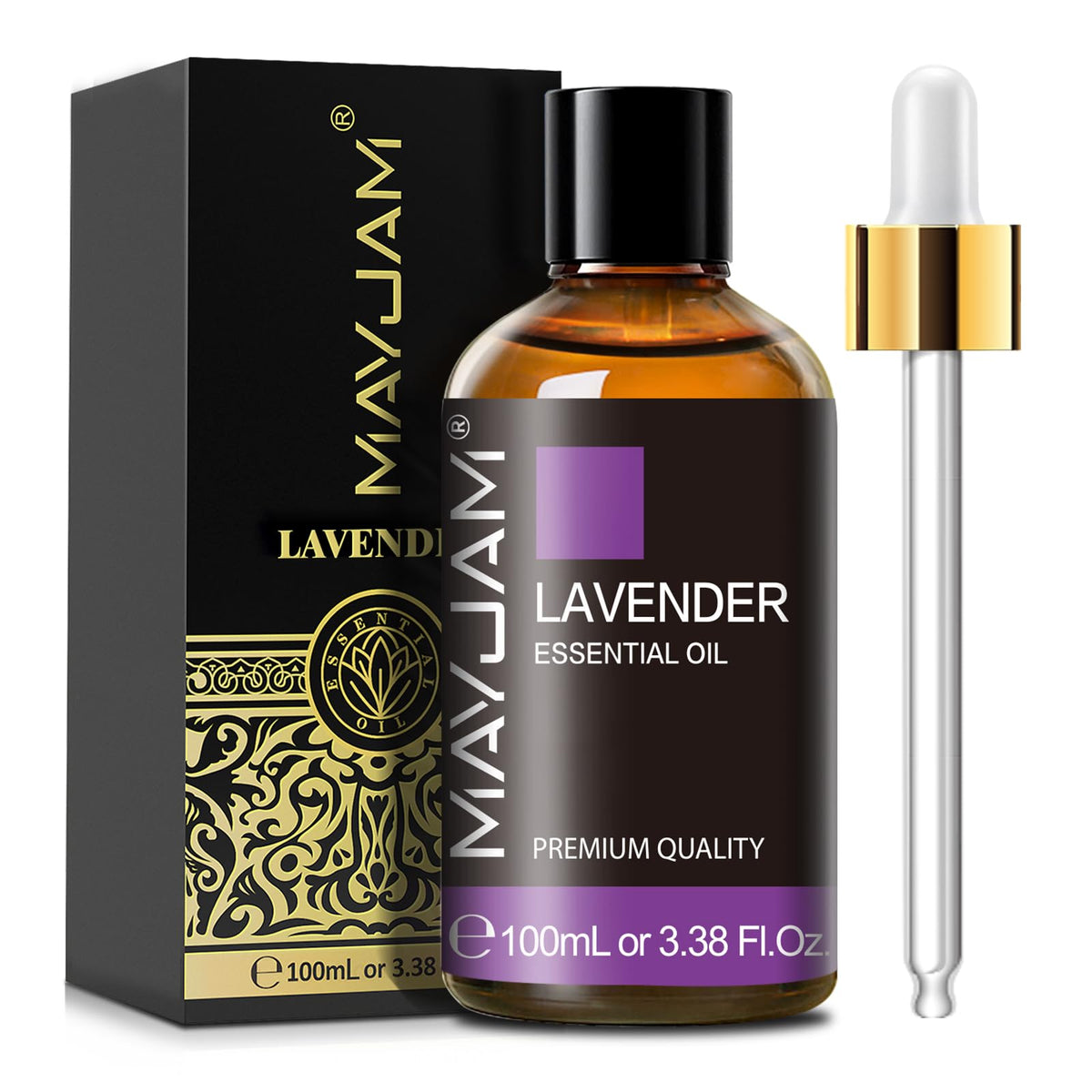 MAYJAM Peppermint Essential Oil 100ML - Premium Diffuser Oil