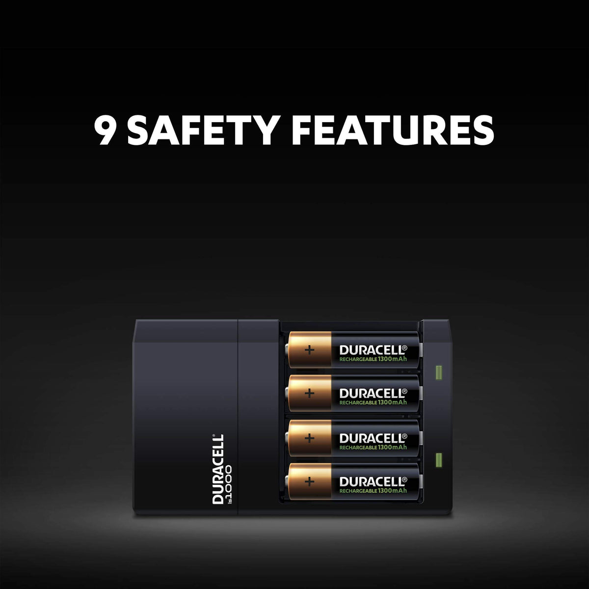 DURACELL AAA Rechargeable Batteries (4 Pack) 1.2V, 750 mAh NiMH