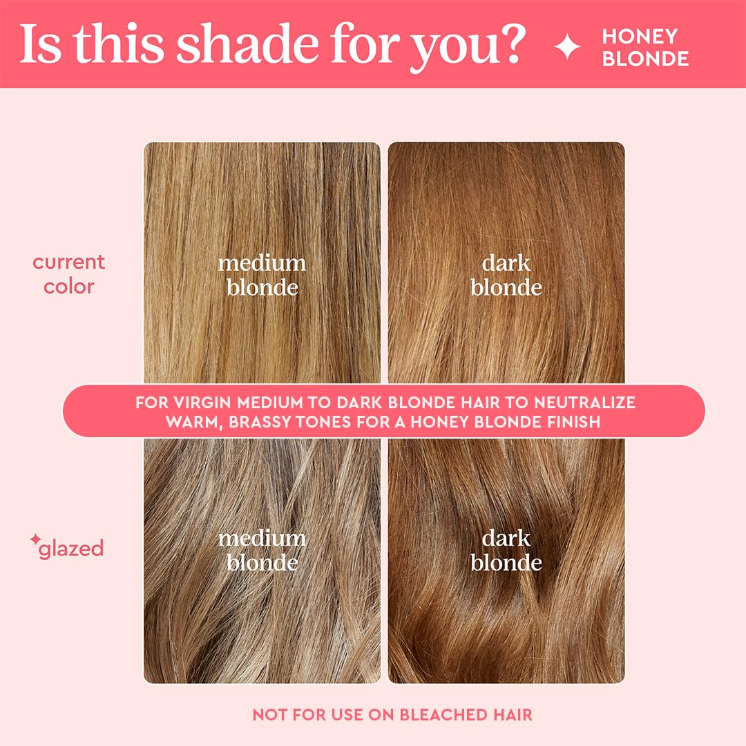 Glaze Supergloss Color Conditioning Gloss – Hydrating Semi-Permanent Colour Hair Gloss & Shine Boost – For Natural, Unbleached Dark Brown Hair – 190ml - Sleek Espresso