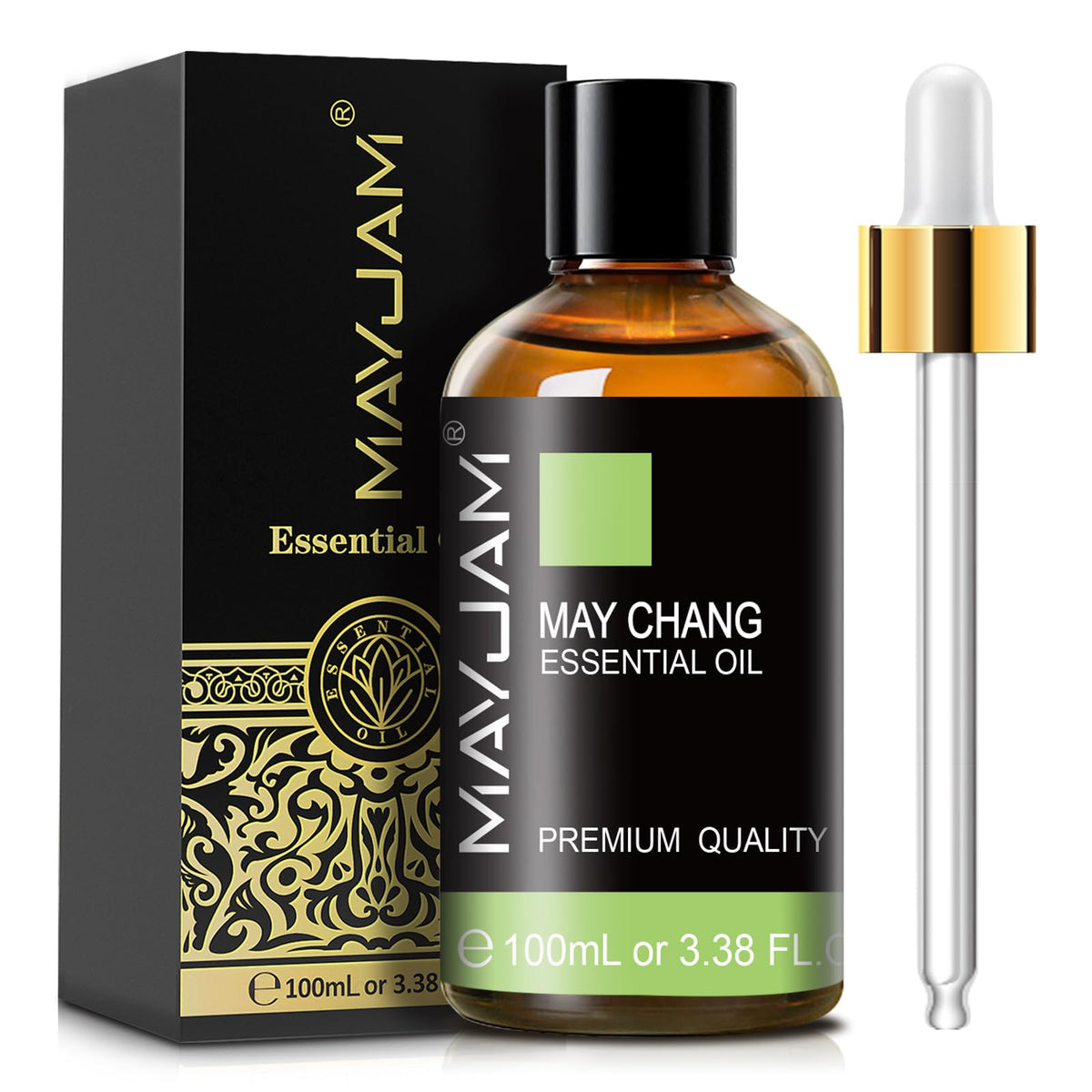 MAYJAM Peppermint Essential Oil 100ML - Premium Diffuser Oil