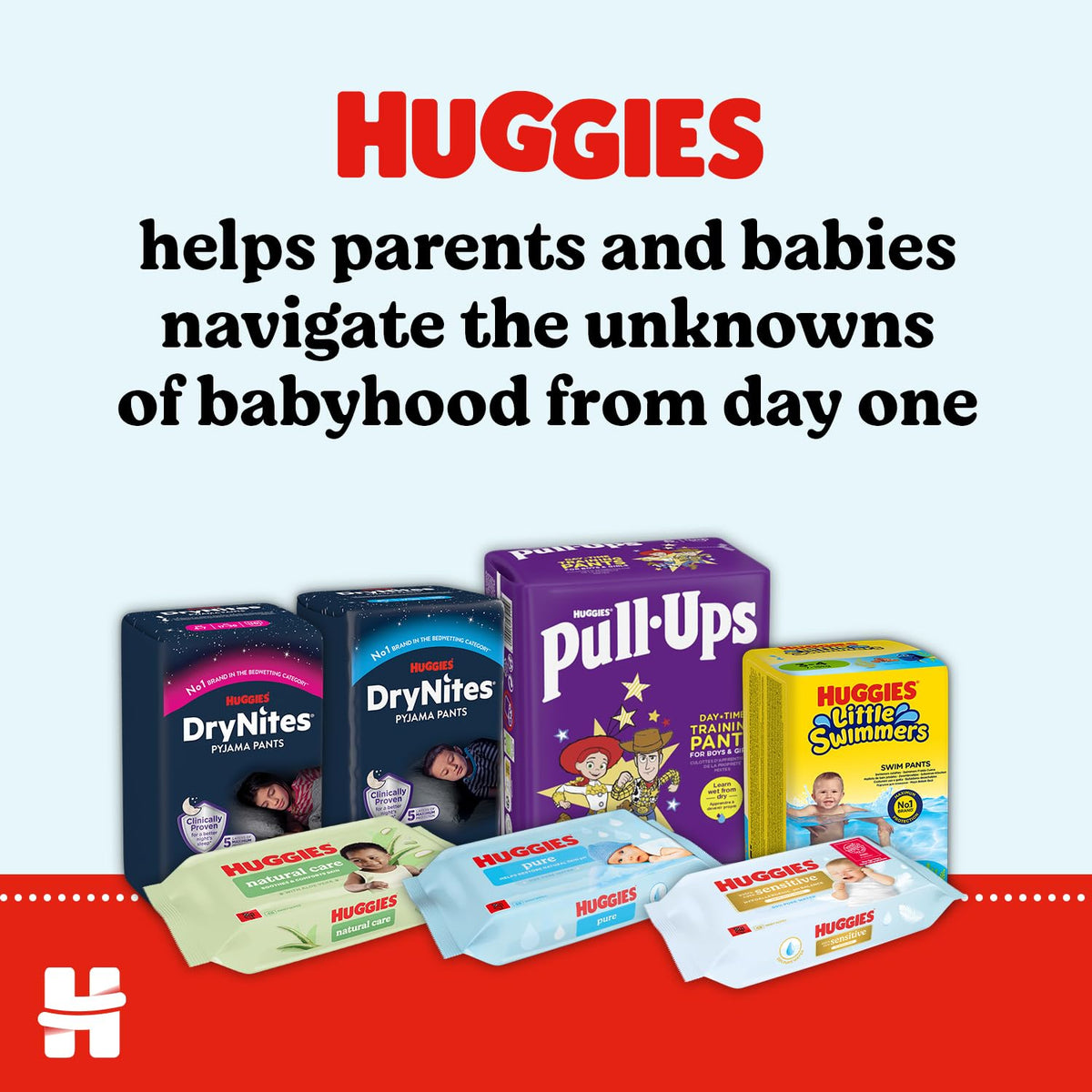Huggies Natural Care Baby Wipes - Pack of 10 (480 Wipes) – Plastic Free Wet Wipes with Aloe Vera & Vitamin E, Hypoallergenic, Comfort and Soothe Baby's Delicate Skin