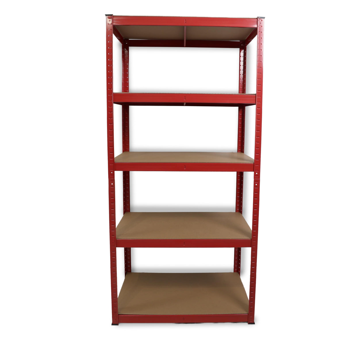 DIVCHI 5 Tier Storage Rack Heavy Duty Shelving Aluminium Garage Shelves Shed Storage Racking Shelf For Warehouse Workshop & Office (Black, Pack of 1) Up to Maximum 175 kg Per Shelf