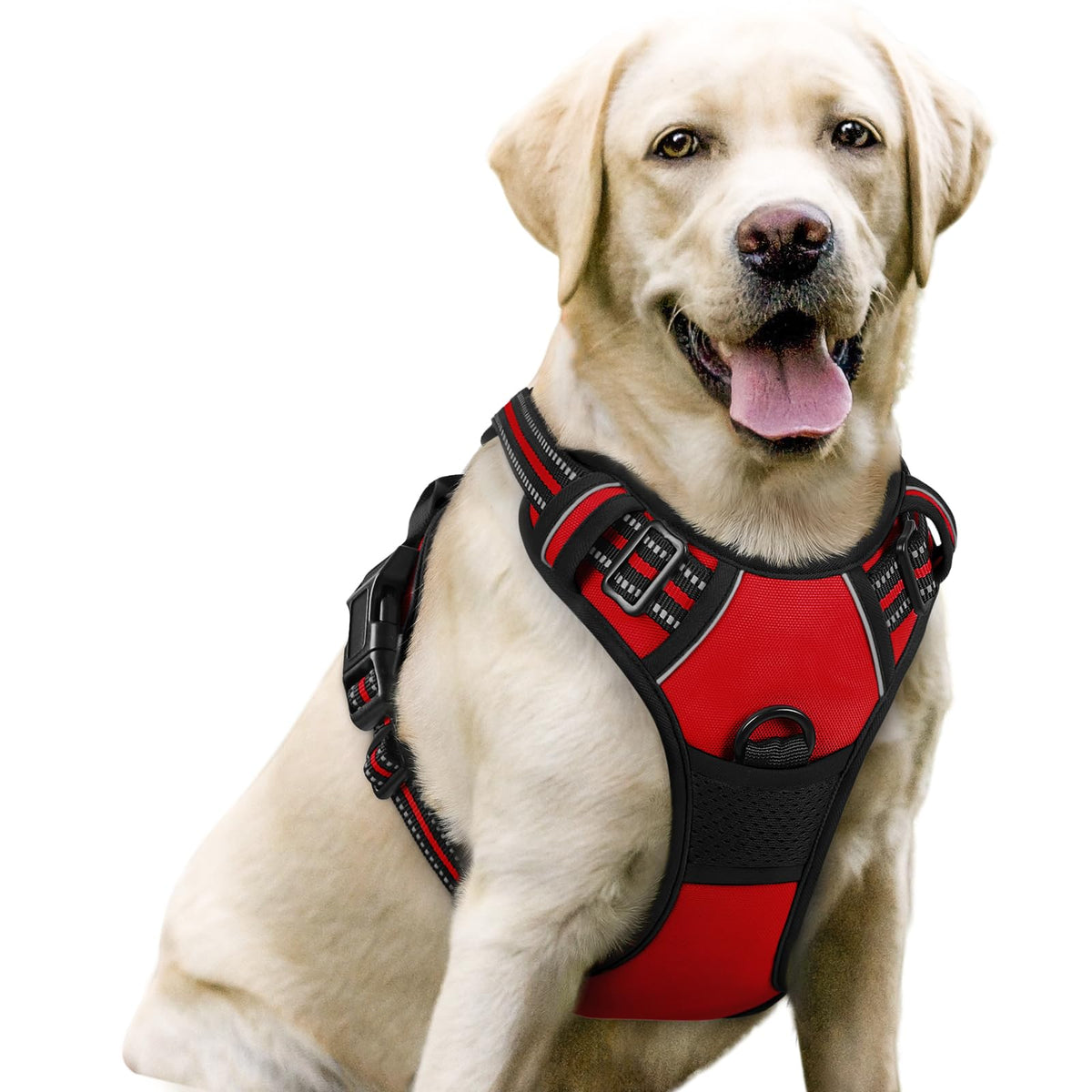 rabbitgoo Dog Harness Large Dog, No Pull Vest with Front Clip & Handle