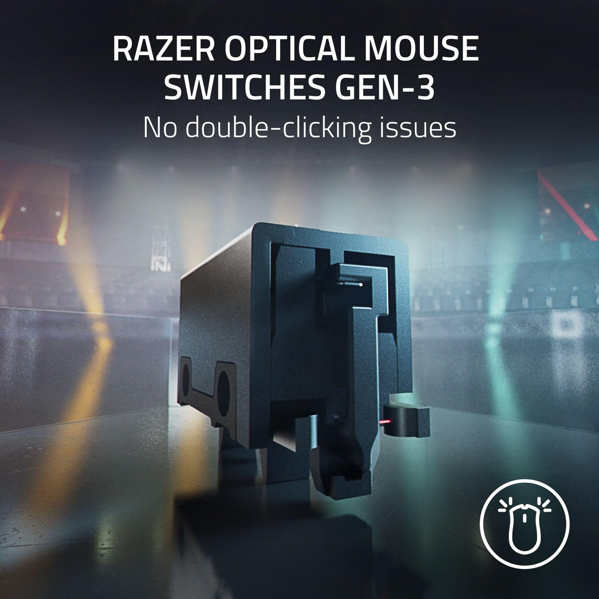 Razer DeathAdder Essential (2021) - Wired Gaming Mouse (Optical Sensor, 6400 DPI, 5 Programmable Buttons, Ergonomic Form Factor) White