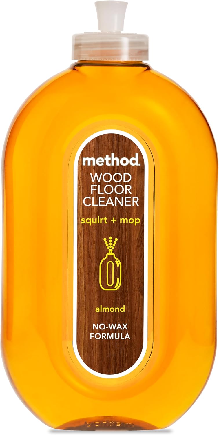Method Wood Floor Cleaner, Almond, Sealed Wood Floors, 739ml