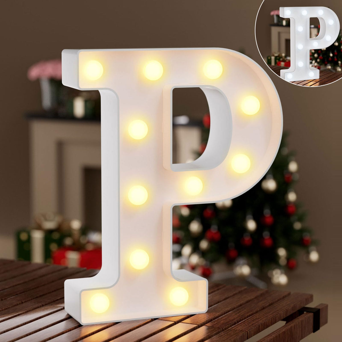 Ledido Pink Glitter Light Up Number 80 for 80th Birthday Decorations