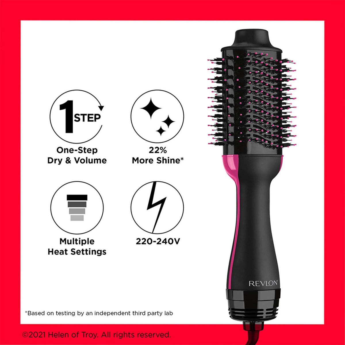 Revlon Salon One-Step Hair Dryer & Volumiser with Sectioning Comb