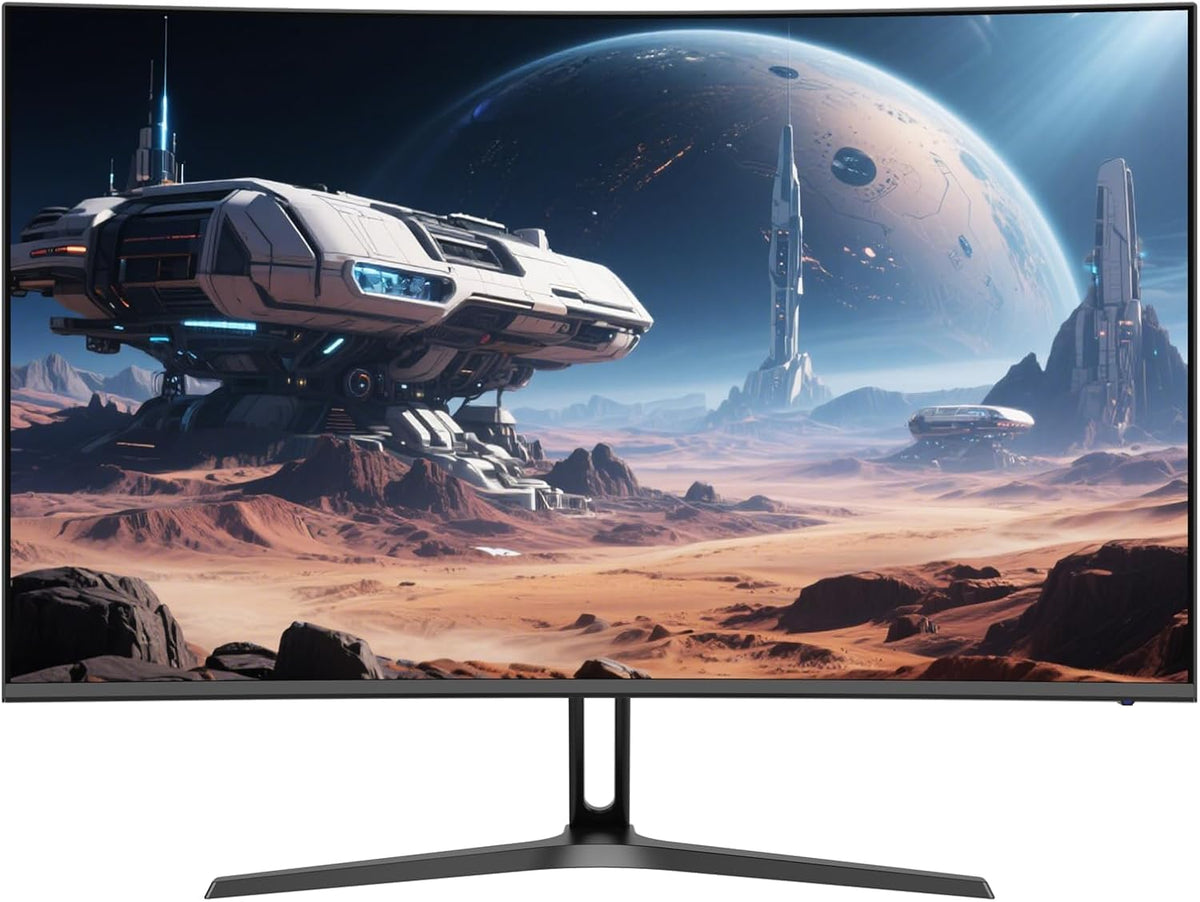 Amzfast 24 Inch 200Hz Gaming Monitor, FHD 1080P Fast IPS, 1ms MPRT, Adaptive Sync, AI-Crosshair, 110% sRGB, HDR, Low Blue Light, HDMI2.0&DP1.4, VESA75x75mm for PC Desktop Laptop PS5 Xbox, G24X1W