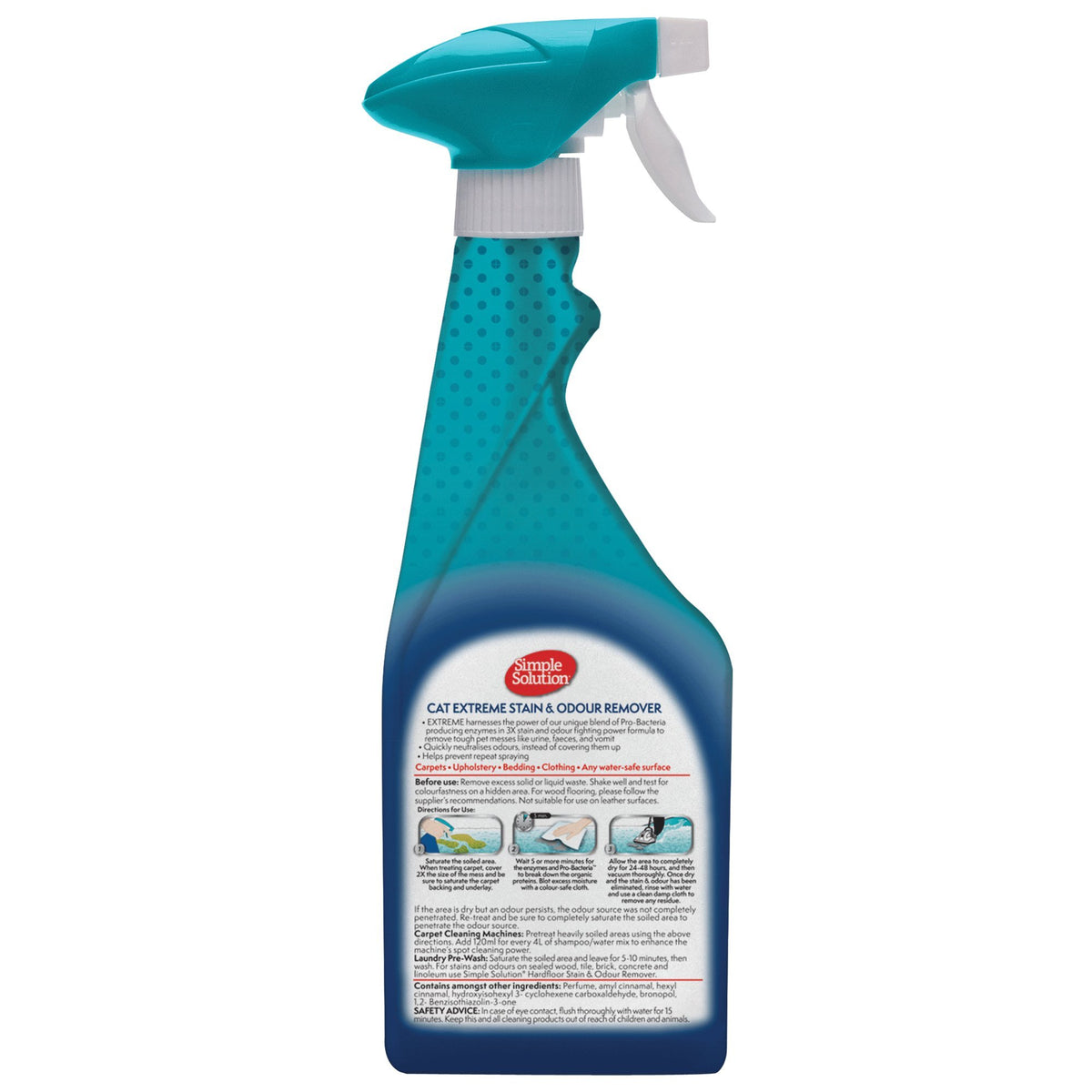 Simple Solution Extreme Pet Stain and Odour Remover Triple Strength 500ml