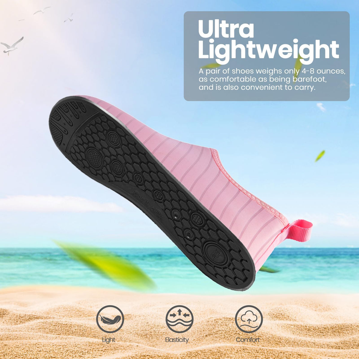Steppli Water Shoes Swim Aqua Shoes for Men Women