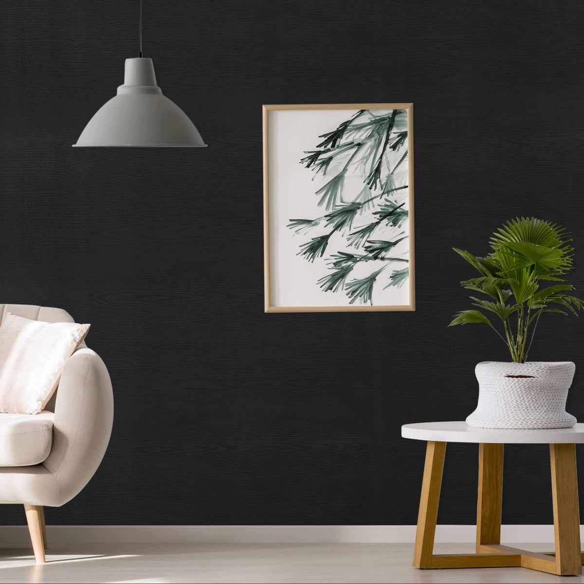 Abyssaly White Wood Effect Sticky Back Plastic for Furniture & Walls