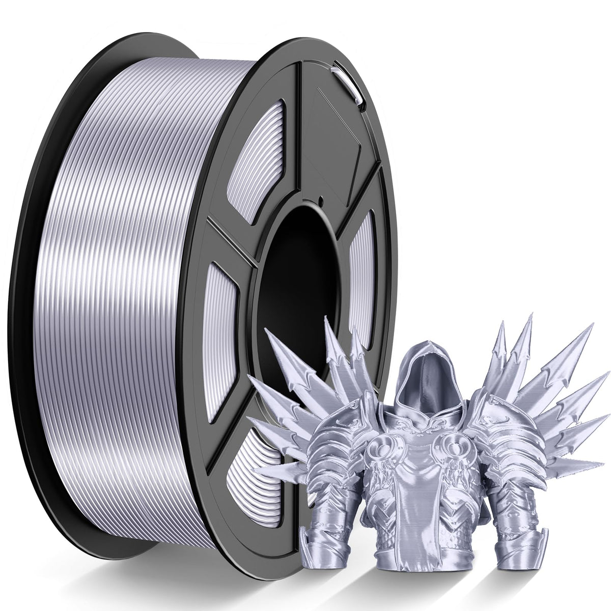 TECBEARS Matte PLA Filament 1.75mm, 600mm/s Rapid Print, 1kg Sky Blue