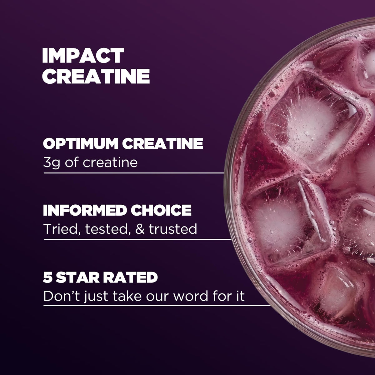 Myprotein Impact Creatine Monohydrate Powder | 250 g | Micronised Creatine for Strength, Power & Muscle Growth | 3 g Per Serving | Supports High-Intensity Training & Recovery | Unflavoured