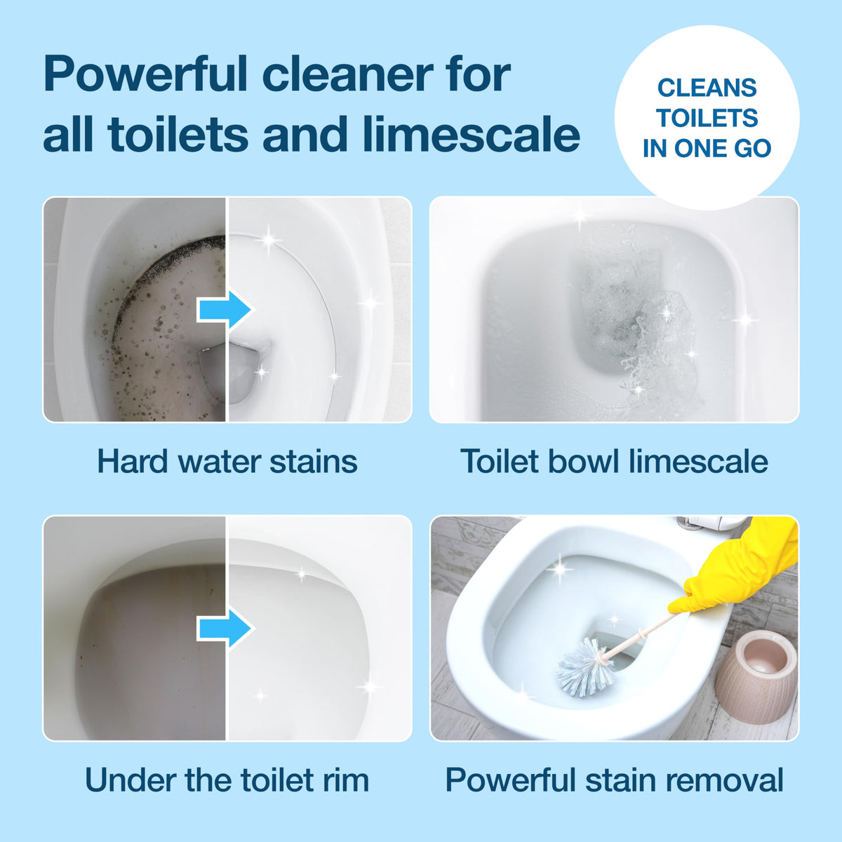 3X HG Super Powerful Toilet Cleaner