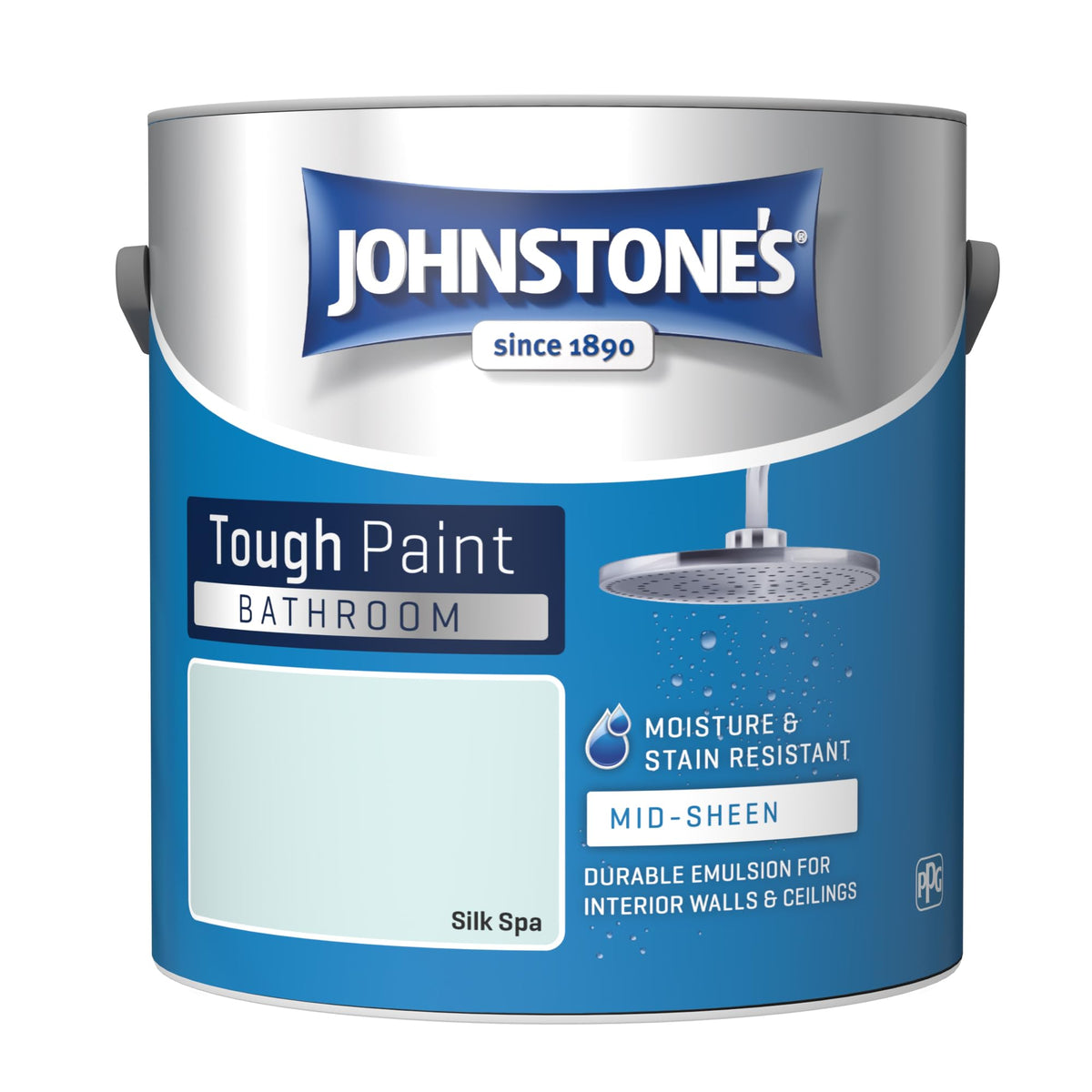 Johnstone's - Bathroom Wall & Ceiling Paint - Seashell - 2.5L