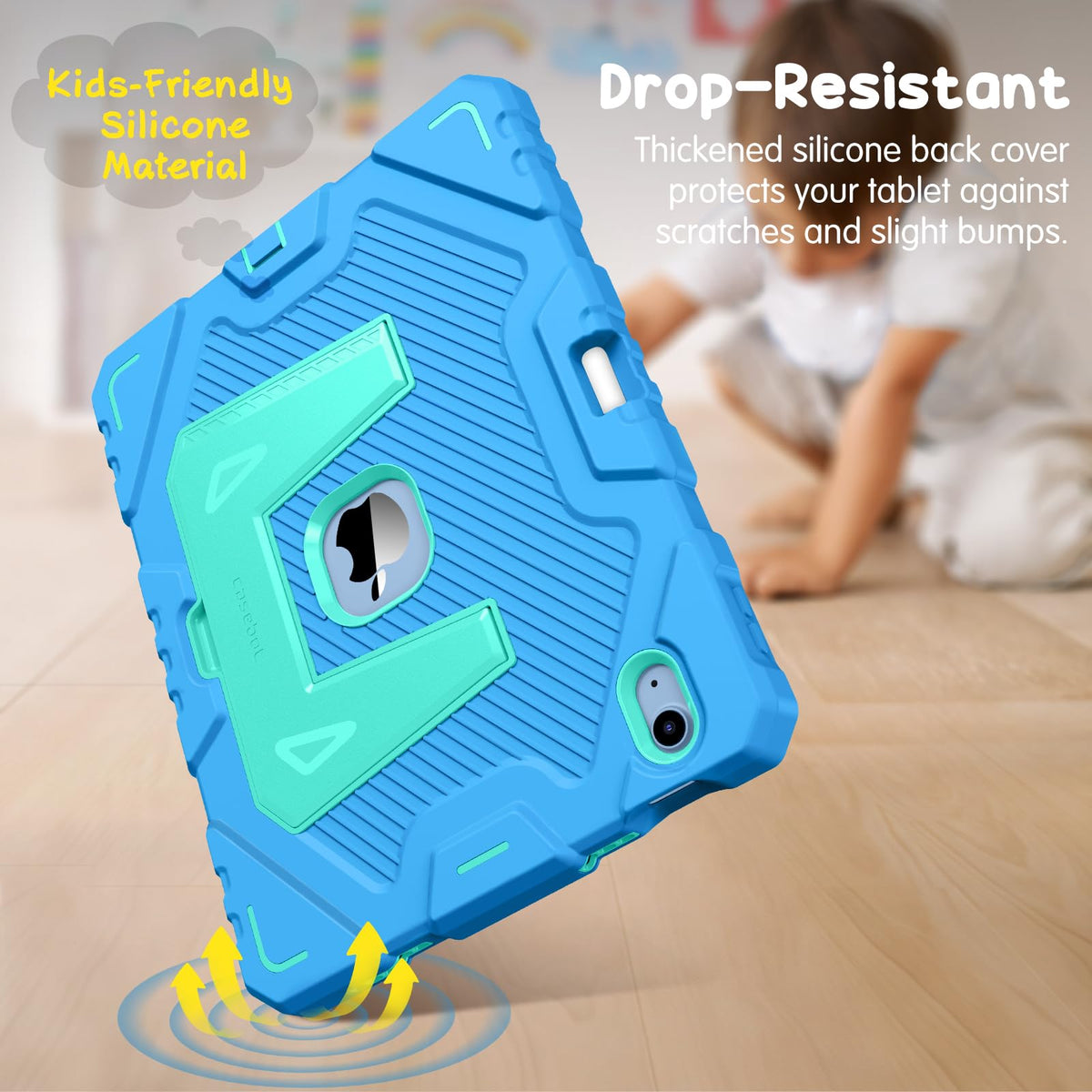 FINTIE Kid-Friendly Case for iPad (A16) 11th Gen 11 Inch, iPad 10th Gen