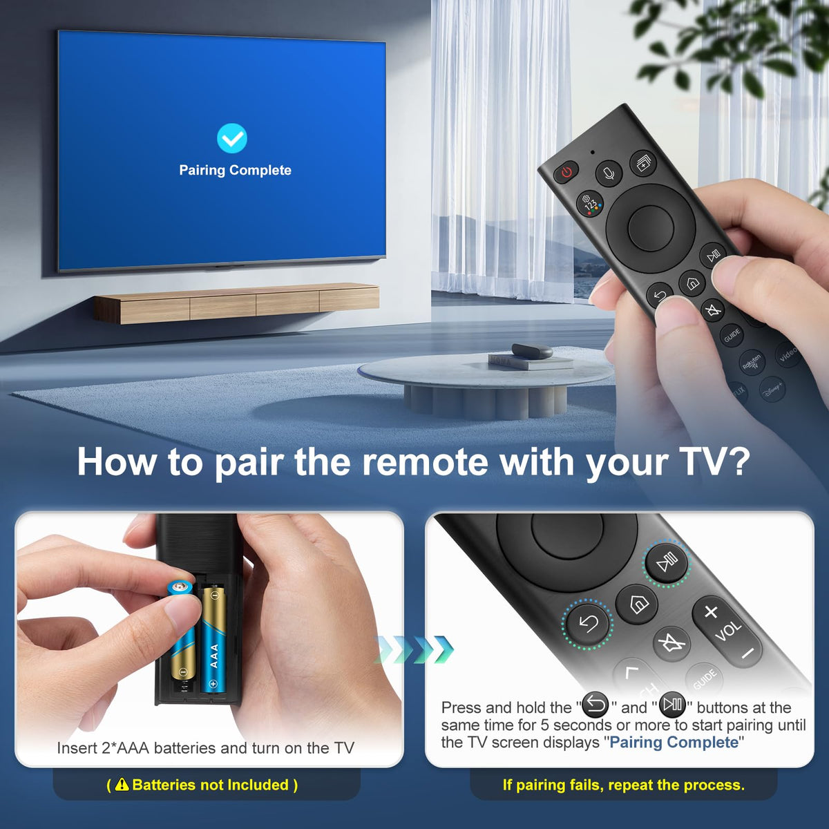 Universal for Samsung TV Remote Replacement