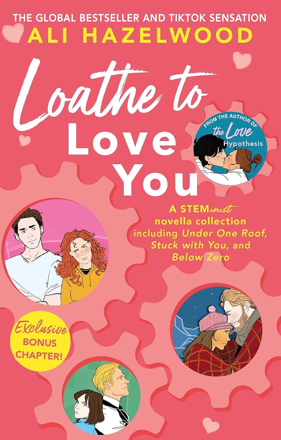Ali Hazelwood Collection 4 Books Set (Love, Theoretically, The Love Hypothesis, Love on the Brain & Loathe to Love You)