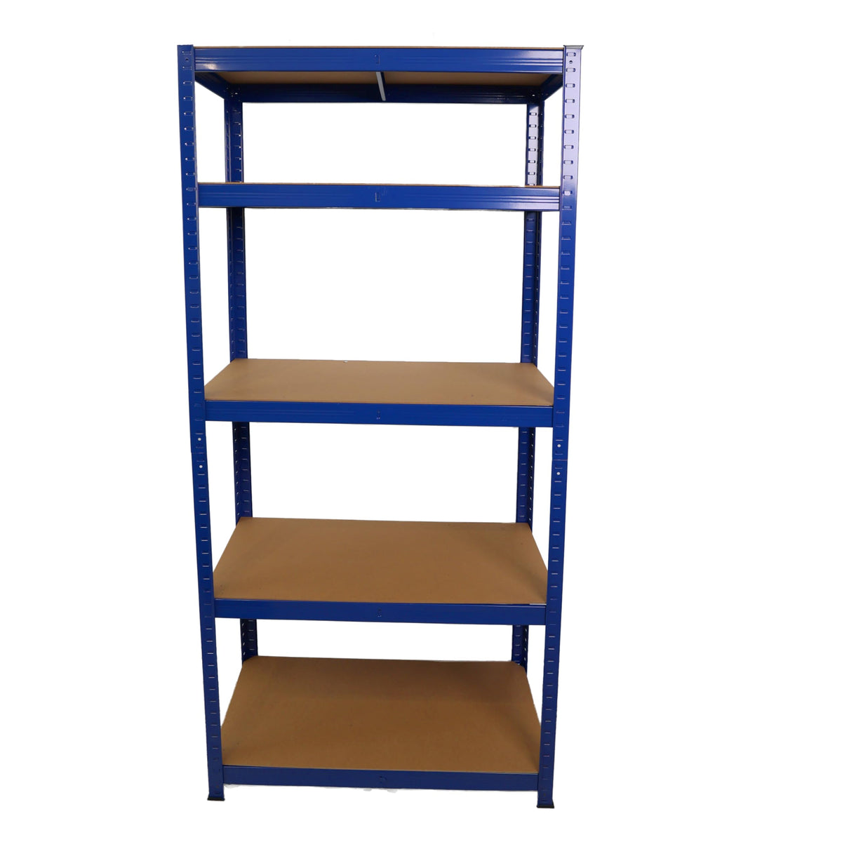 DIVCHI 5 Tier Storage Rack Heavy Duty Shelving Aluminium Garage Shelves Shed Storage Racking Shelf For Warehouse Workshop & Office (Black, Pack of 1) Up to Maximum 175 kg Per Shelf