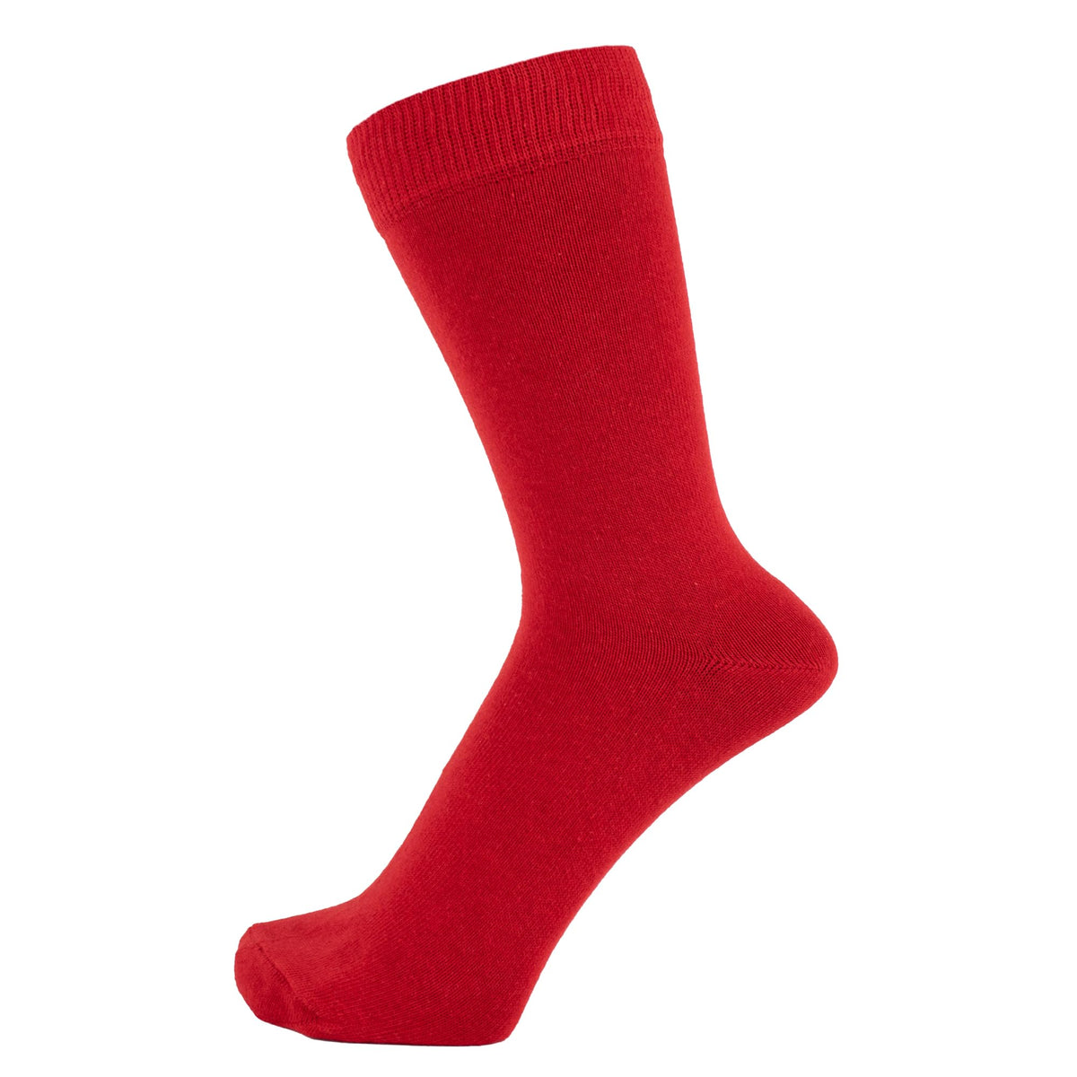 ZAKIRA Combed Cotton Dress Socks, Crew Socks