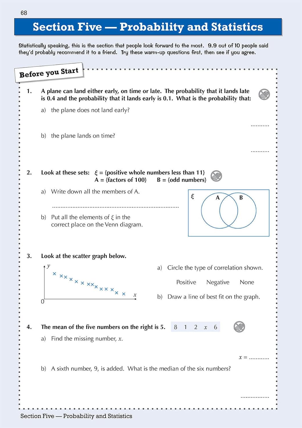 KS3 Year 9 Maths Targeted Workbook (with answers)