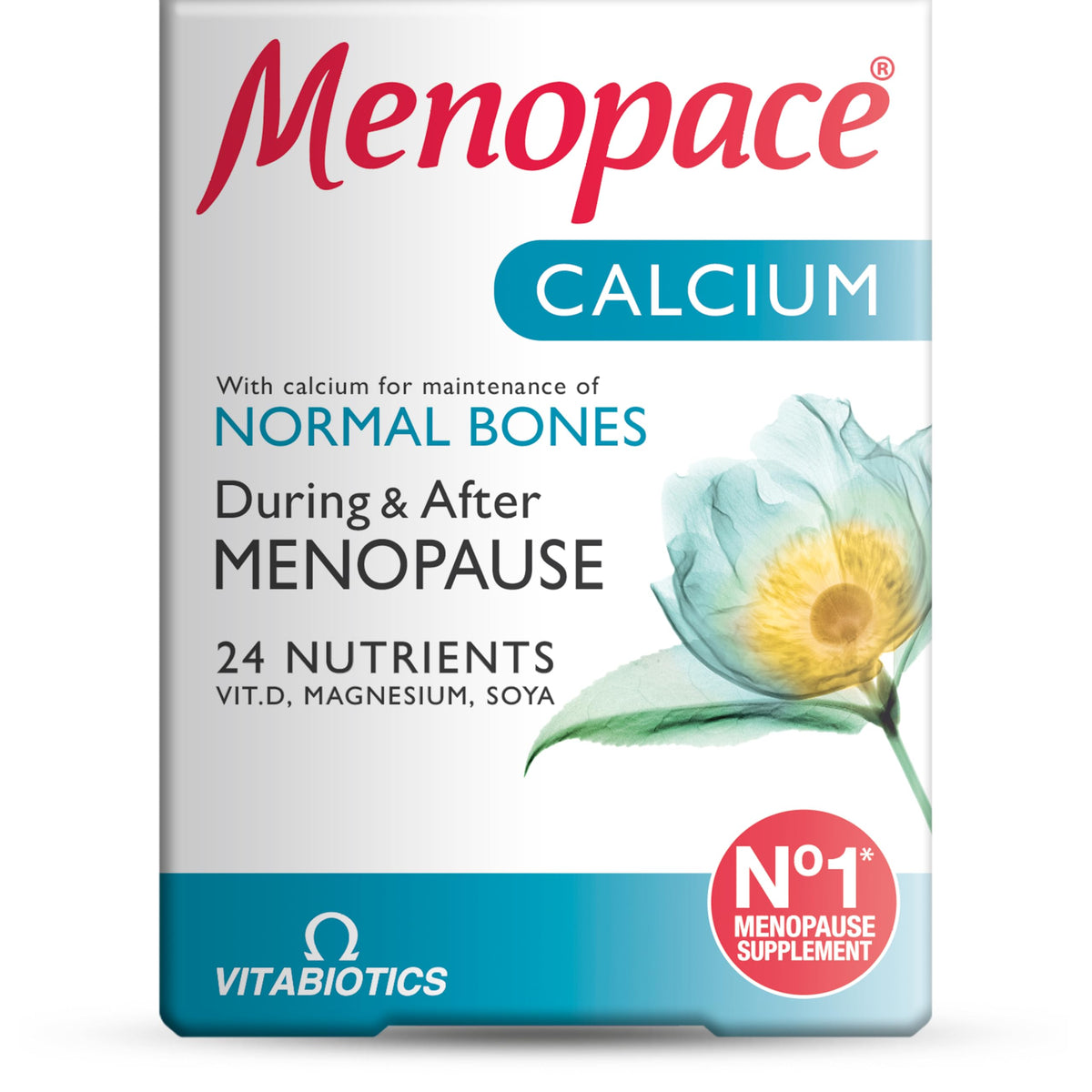 Menopace Original by Vitabiotics - 90-Day Menopause & Perimenopause Vitamin Supplement Tablets - UK's No.1 Menopause Supplement Brand