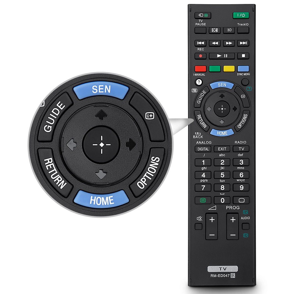 Universal-for-Samsung-Smart-TV-Remote, for Samsung Curved Qled Frame 4K TV