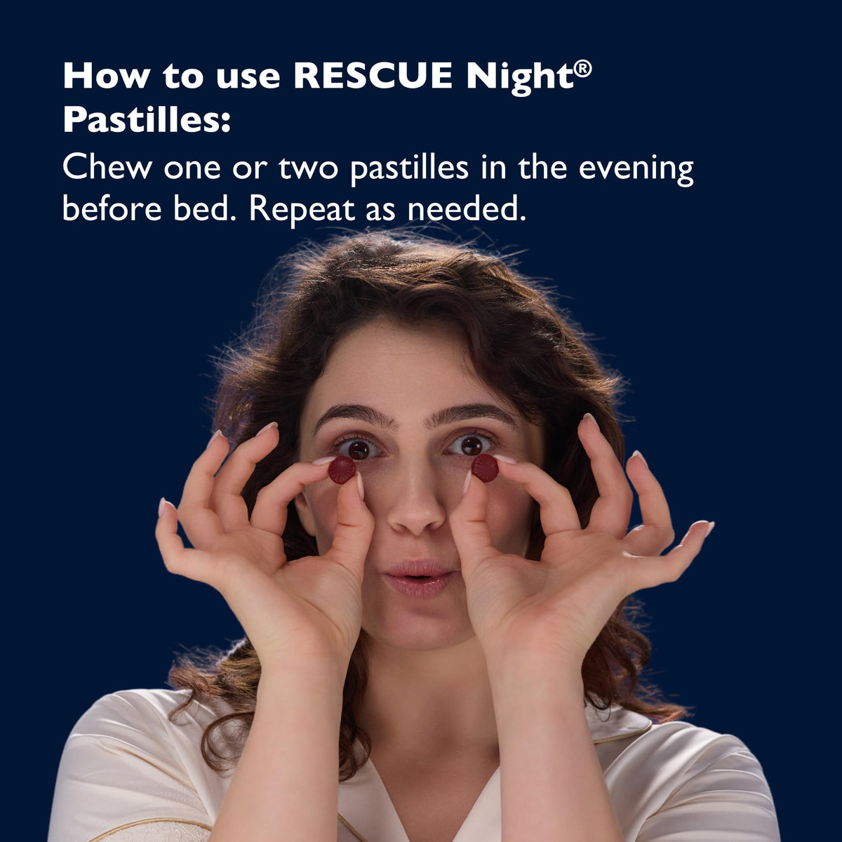 Rescue Remedy Pastilles | Orange & Elderflower Flavoured | Daily Support for Stressful Moments | Bach Original Flower Essences | Chewable Pastilles | 50g Travel Tin
