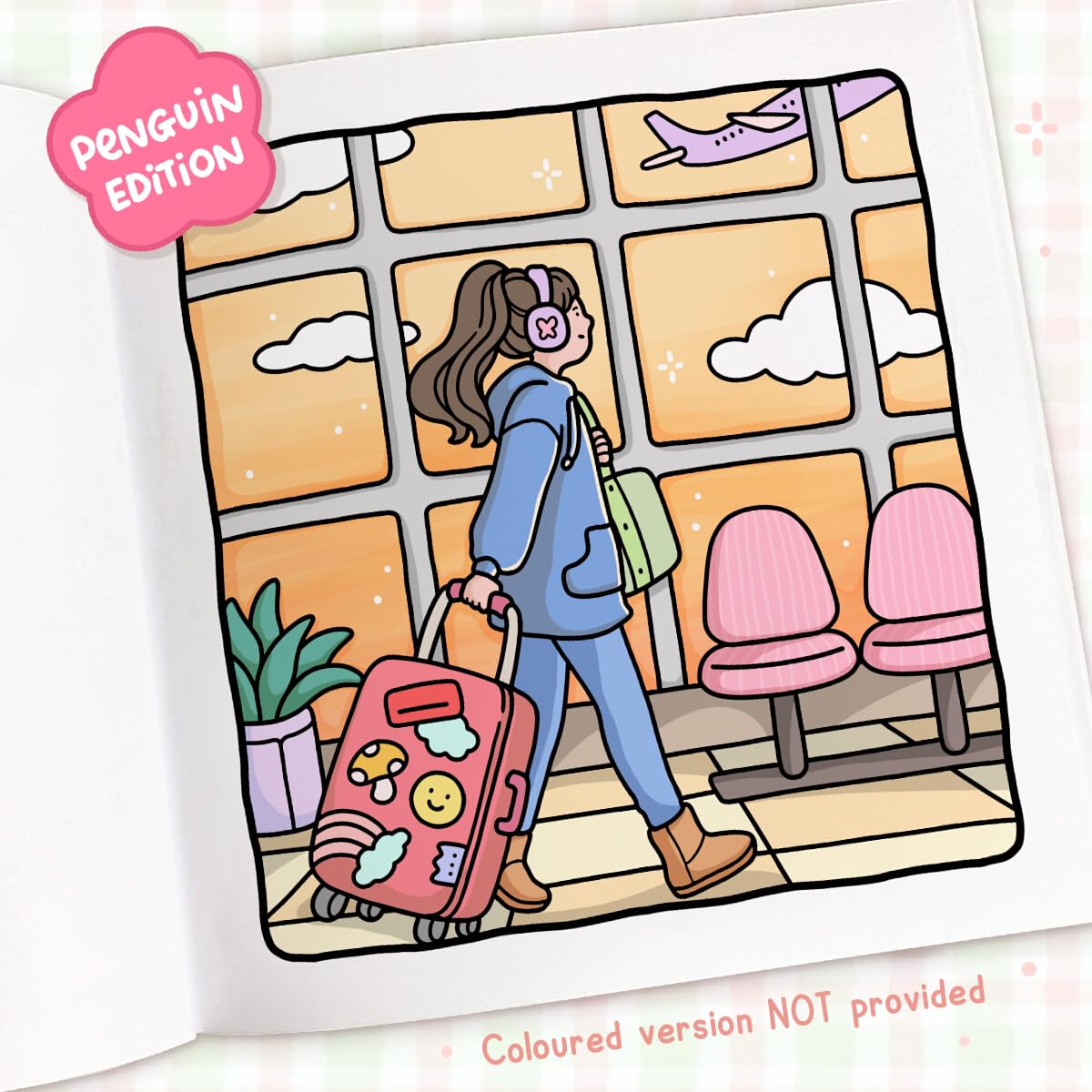 Girl Moments: A relaxing and cosy colouring book from the bestselling author (Coco Wyo)