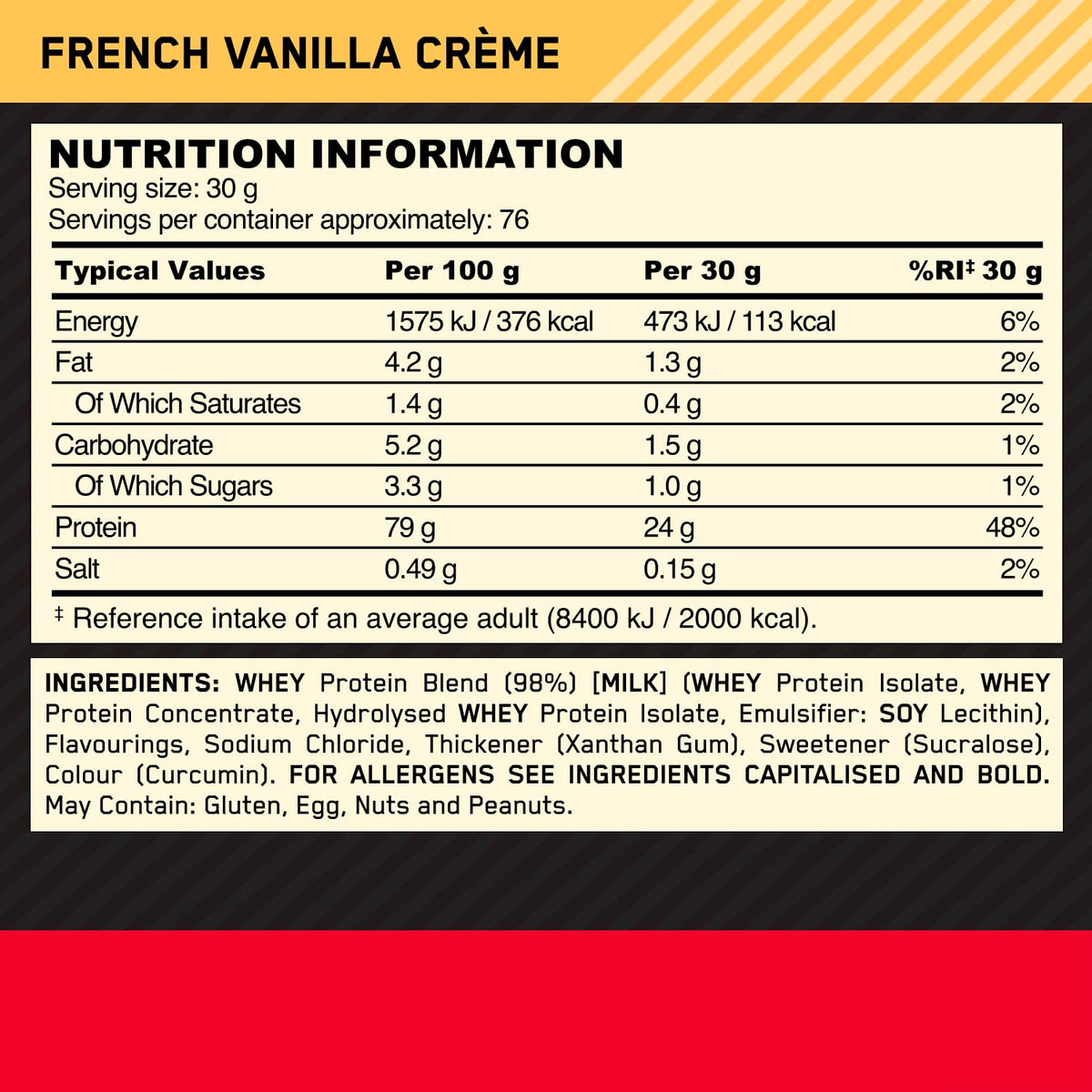 Optimum Nutrition Gold Standard 100% Whey Muscle Building and Recovery Protein Powder With Naturally Occurring Glutamine and BCAA Amino Acids, Double Rich Chocolate Flavour, Pack of 24, 24 x 31g