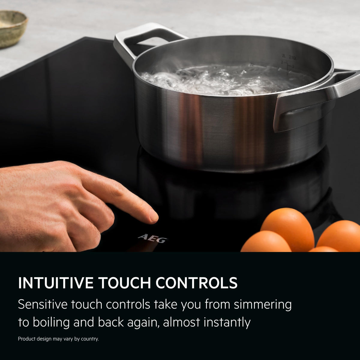 AEG Induction Hob IKB64401FB, 59 cm, 4 Zones