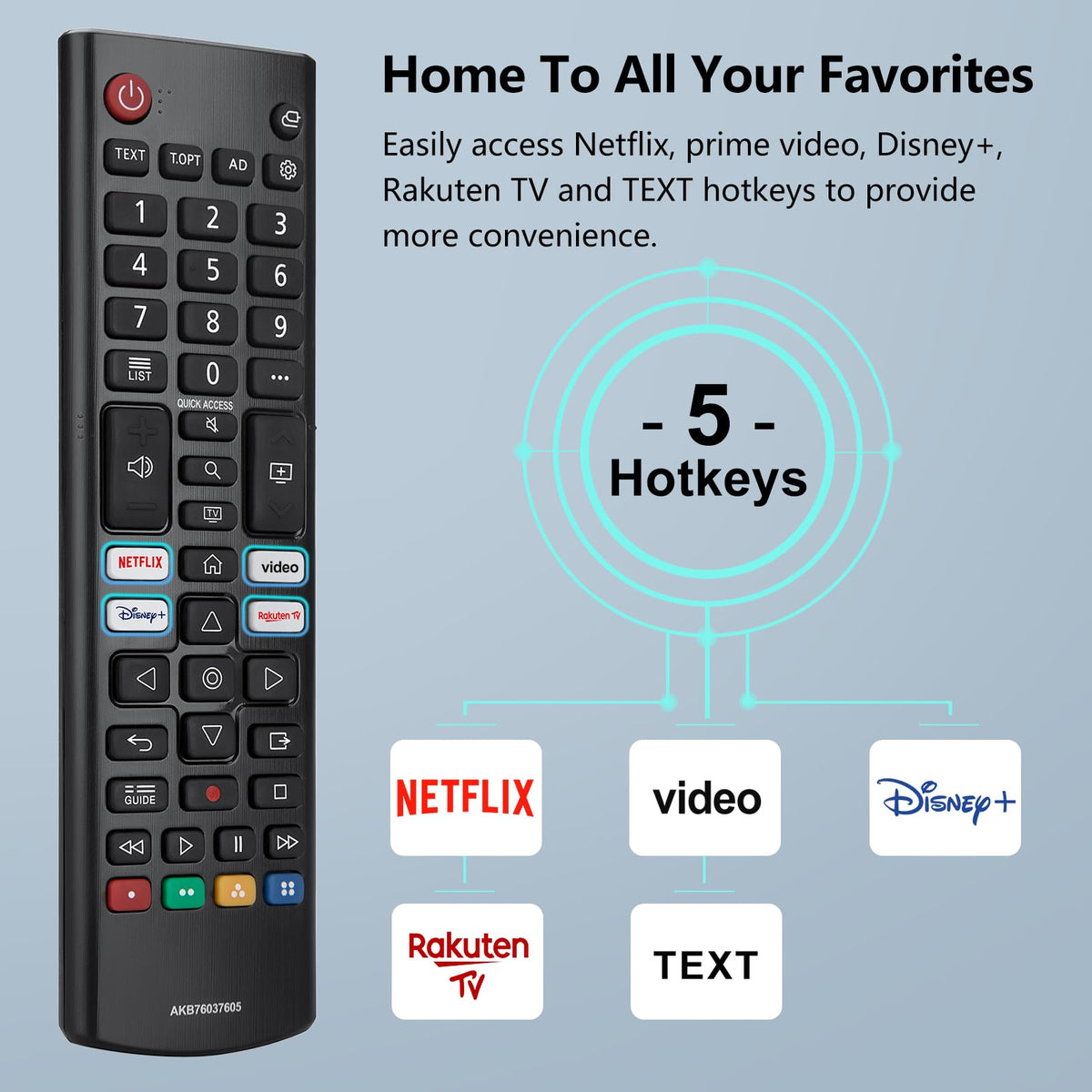 Universal for Samsung TV Remote Replacement