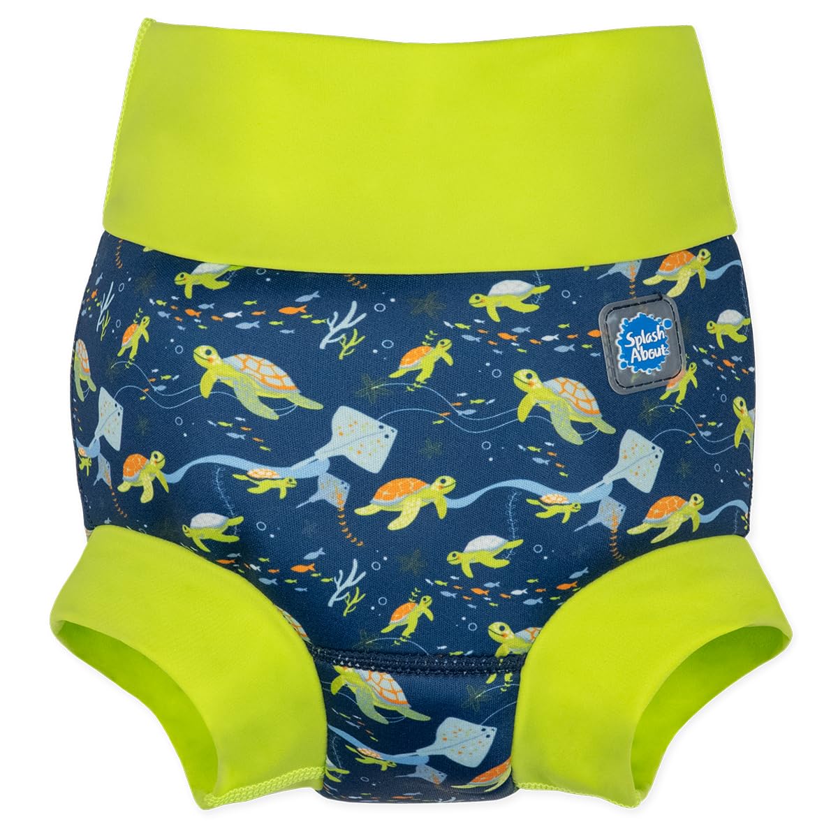 Splash About Happy Nappy Wiederverwendbar Schwimmwindel, Forest Walk, 6-12 Monate Baby and Toddler Swim Nappy