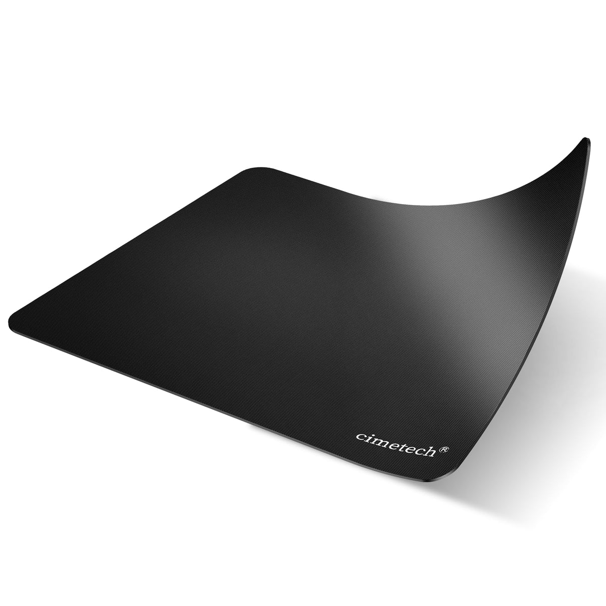 cimetech Gaming Mouse Pad 800 * 300 * 3 MM, Extended Large Mouse Mat Computer Keyboard Desk Pad with Anti-Slip Rubber Base Comfortable Waterproof Soft Cloth, Improved Precision and Speed - Black