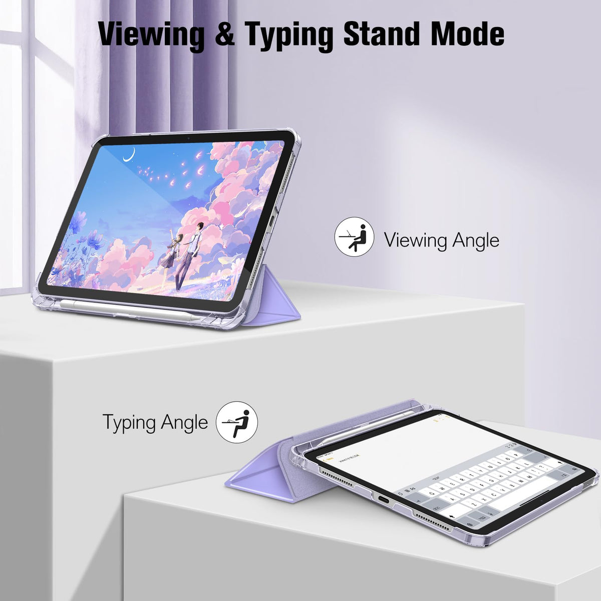 FINTIE Case & Screen Protector Set for iPad A16 11th/10th Gen 11/10.9 Inch