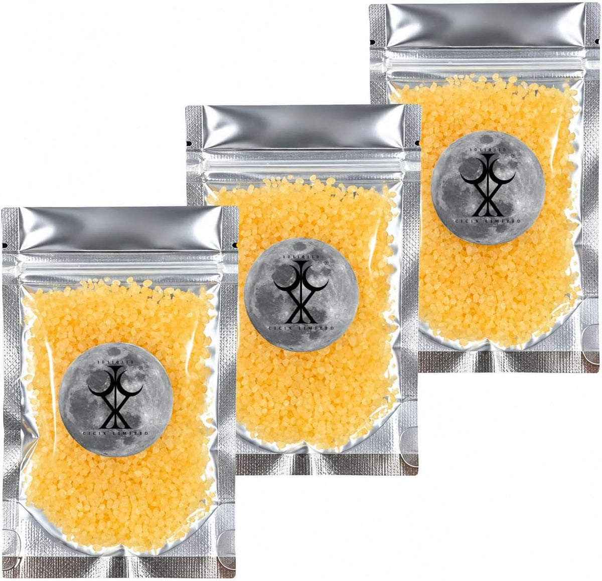 CICIX 3x Luxury Scented Crystals Bundle. 130+ Scent Options. Sizzlers Simmering Granules for Oil Burners. Strong Wax Melt Alternative. Handmade in England. (Daisy's)