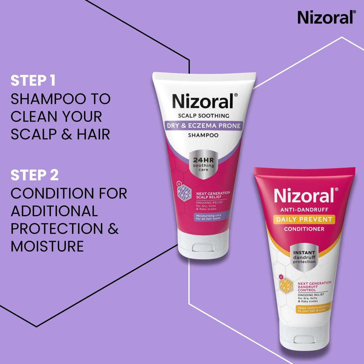 Nizoral Scalp Soothing Leave-In Treatment for Dry Itchy Scalp, 100ml