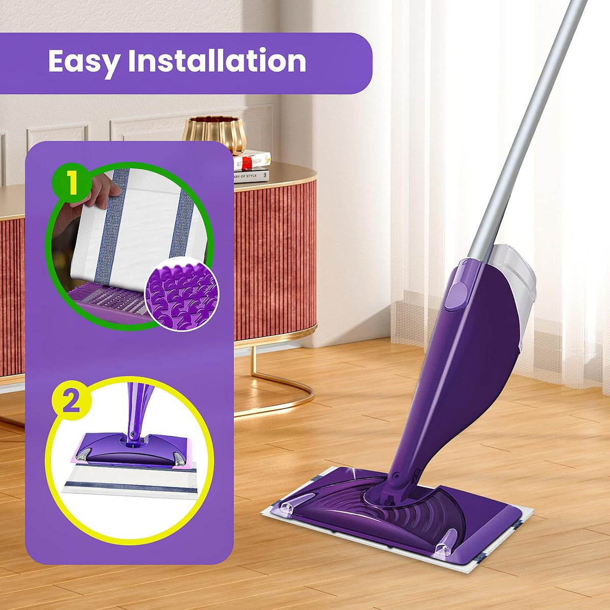 20 Pack Mop Refill Pad for Flash® Powermop™