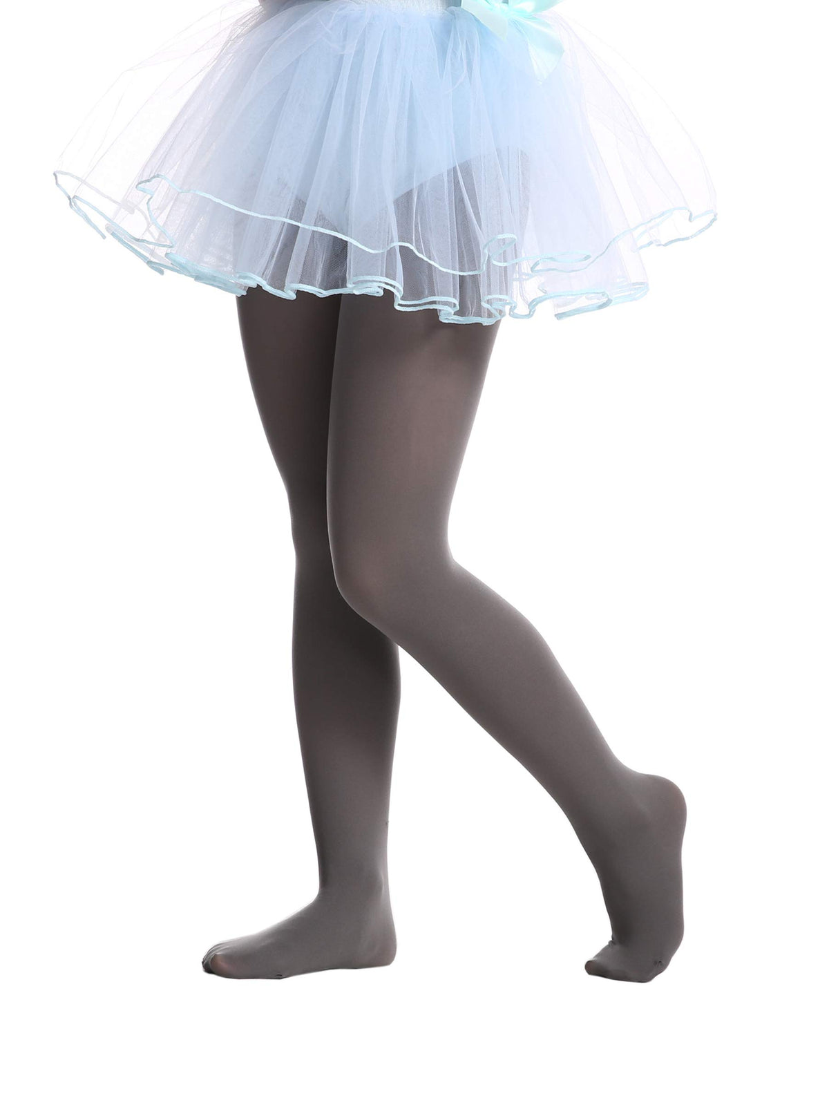 EVERSWE Girls Semi Opaque Tights, 40D Microfiber Tights