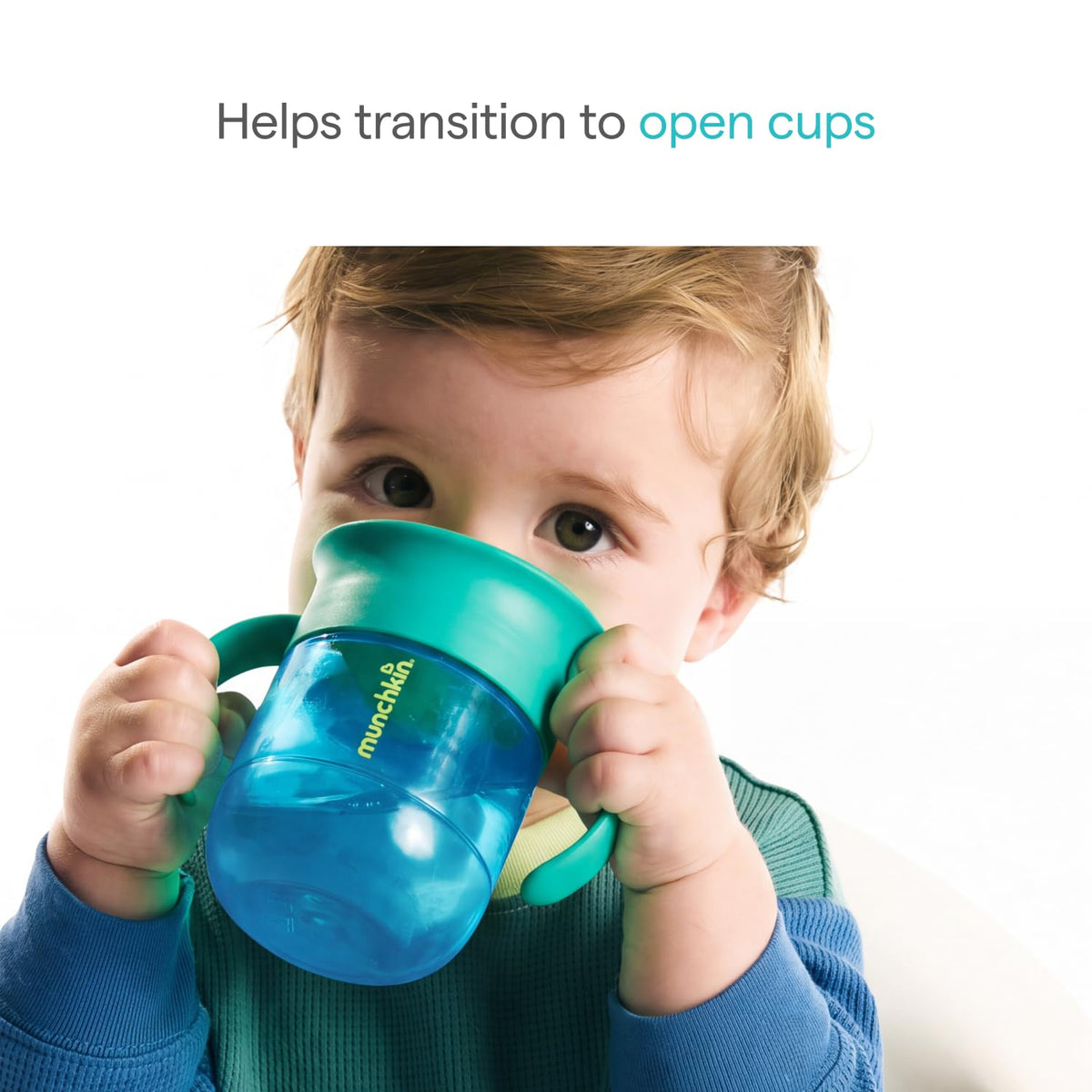 Munchkin Miracle 360 Baby Cup |2-Pack | 6m+ | 207ml | Purple/Coral