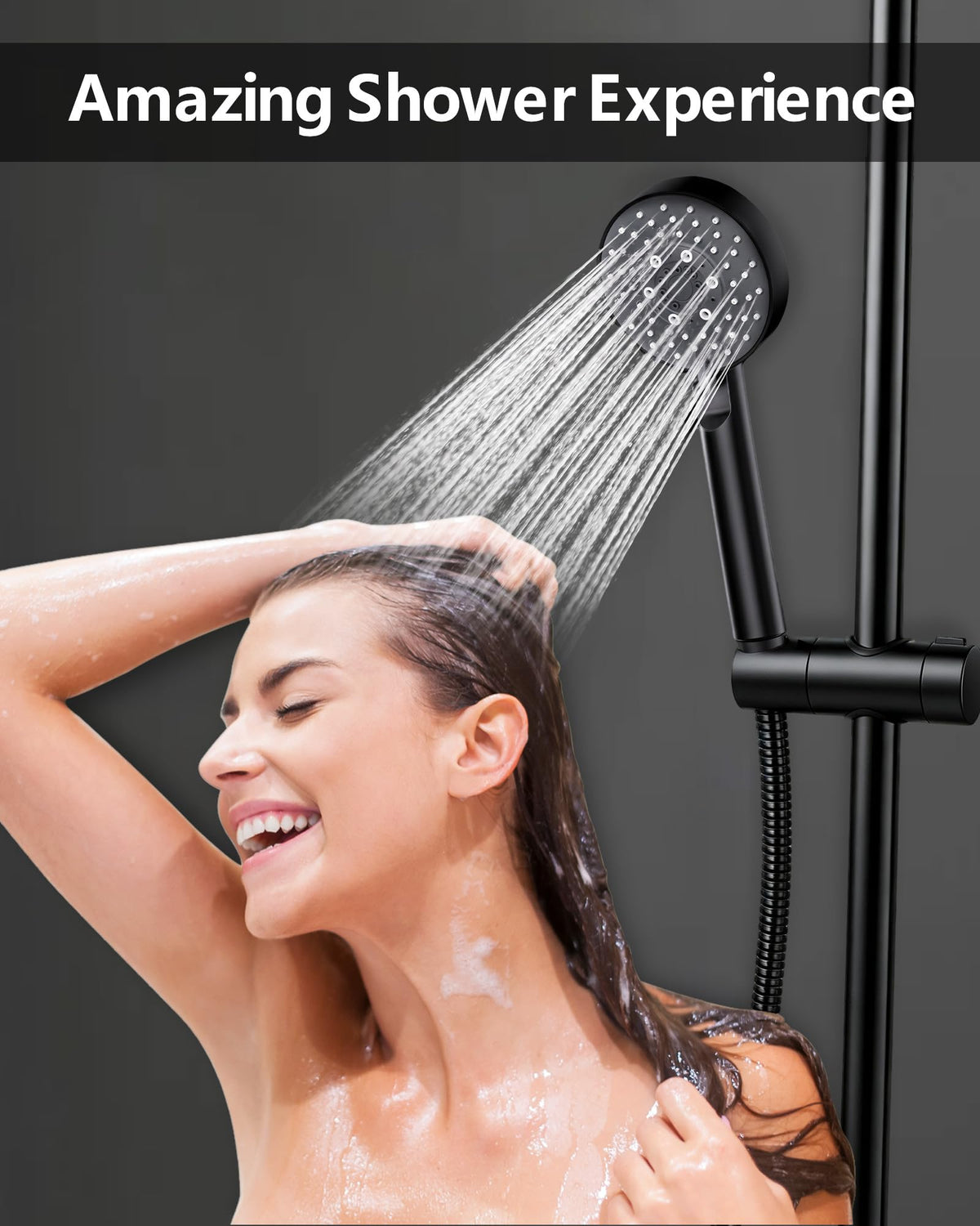Magichome Shower Head, High Pressure Shower Head with 5 Spray Modes