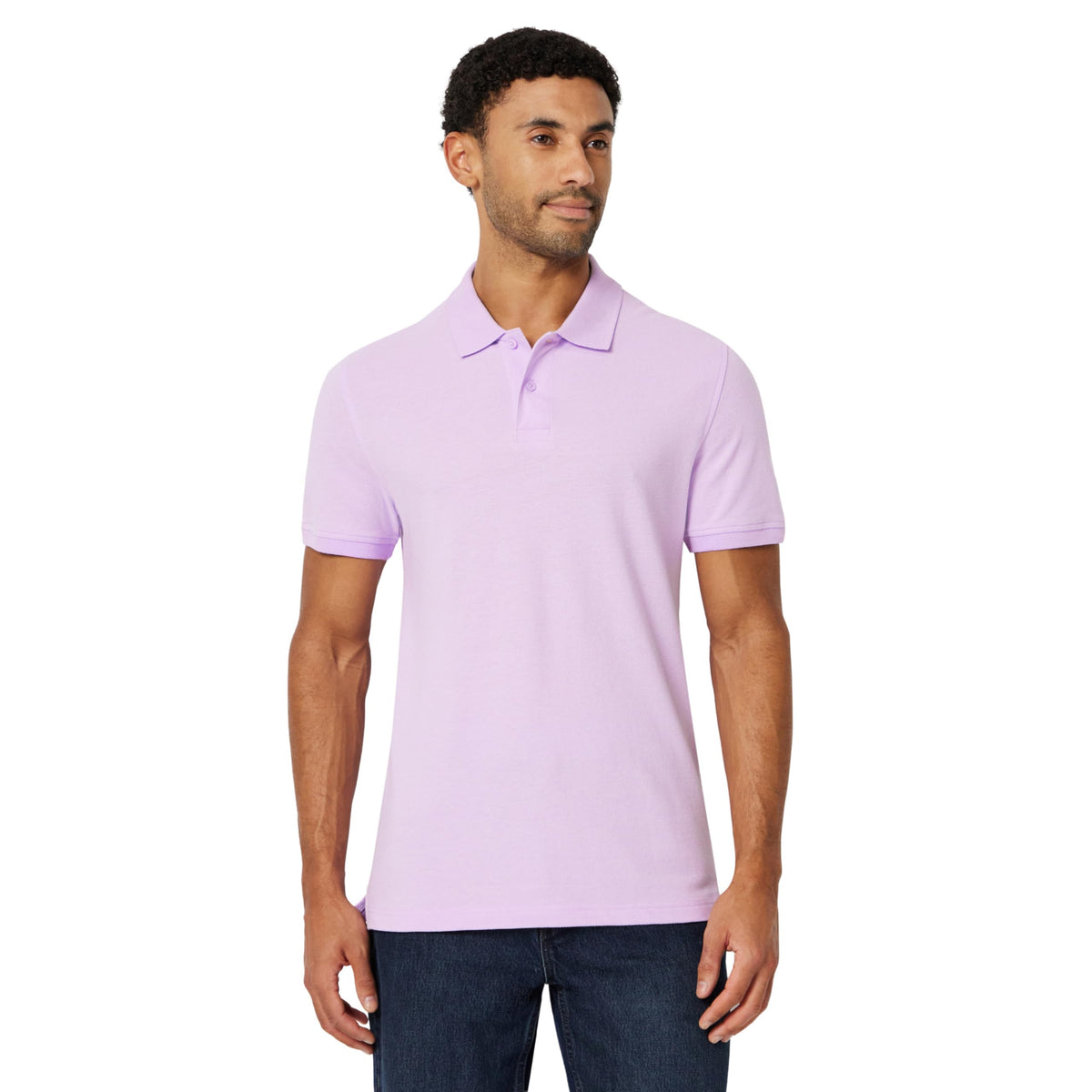 Amazon Essentials Men's Slim-Fit Cotton Pique Polo Shirt (Limited Edition Colors)