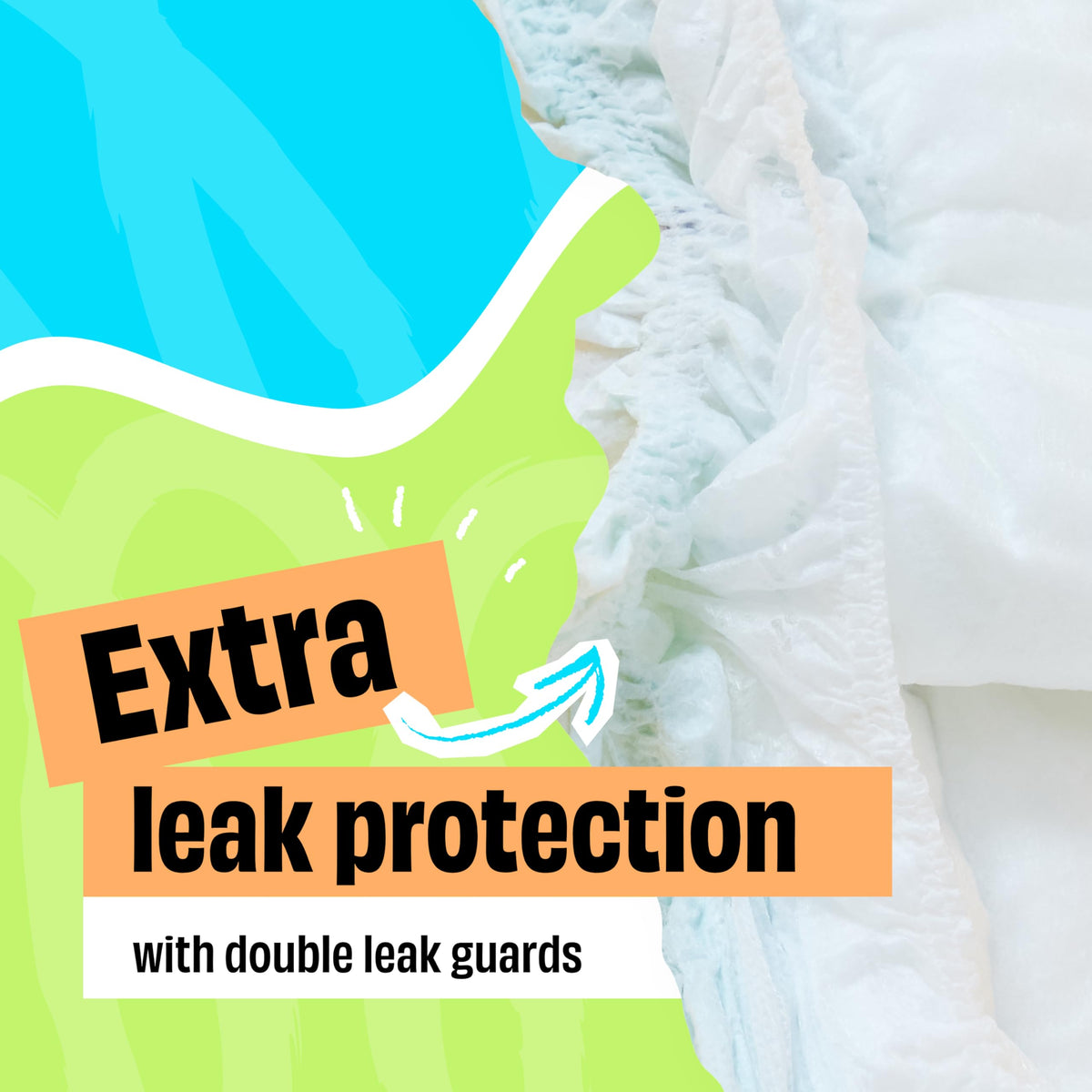 Youth Pants – Disposable Nappy Pants for Kids & Teens, Day & Night Leak Protection, Odour Control, Soft Slim Fit Underwear for Boys & Girls - Large (8–15 Years) - 12 Pack