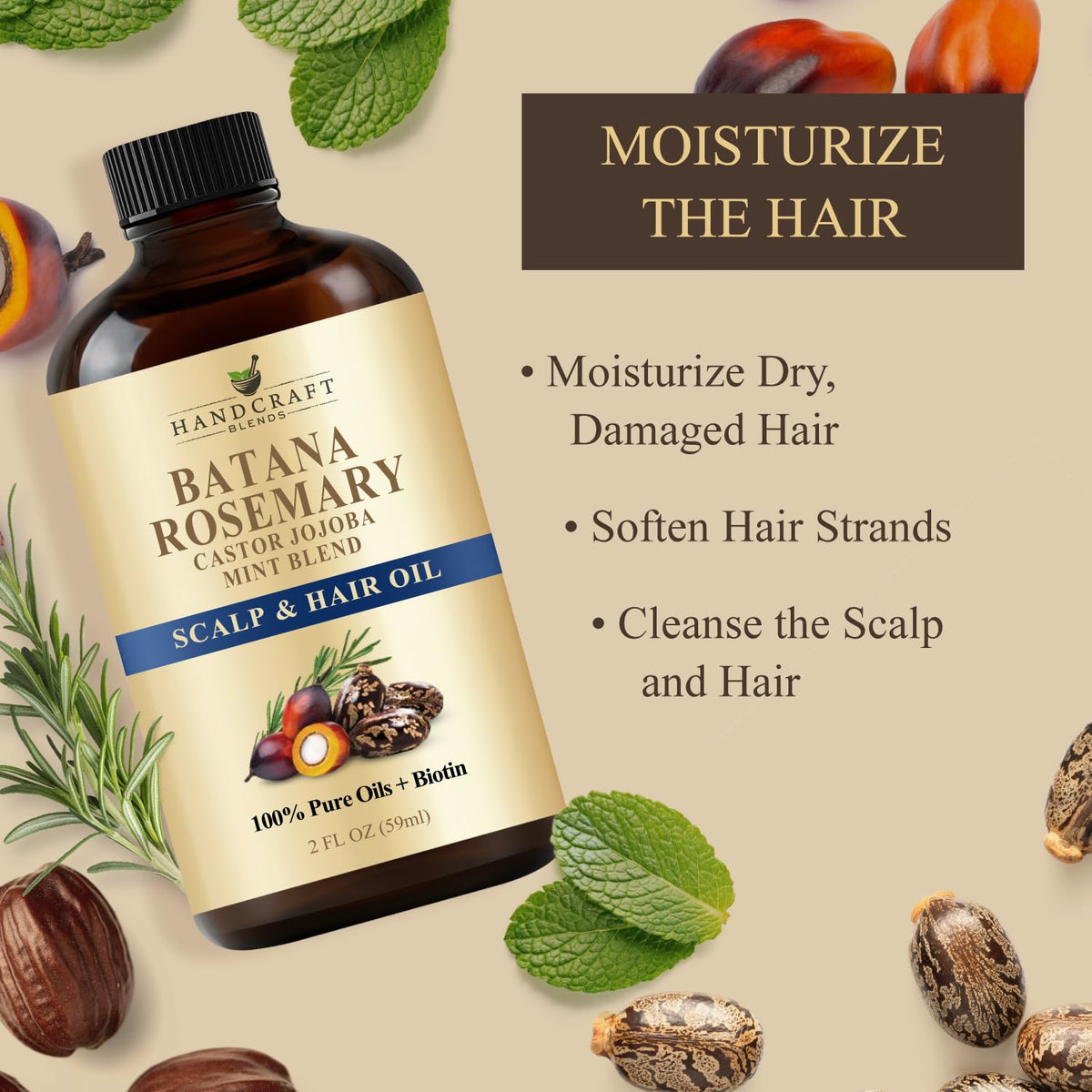 Handcraft Blends Sweet Almond Oil - 118 ml