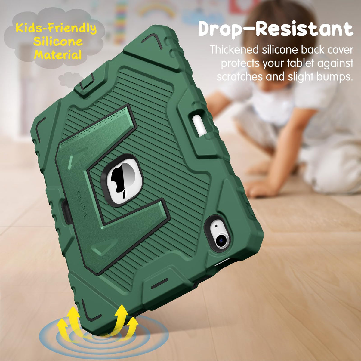 FINTIE Kid-Friendly Case for iPad (A16) 11th Gen 11 Inch, iPad 10th Gen