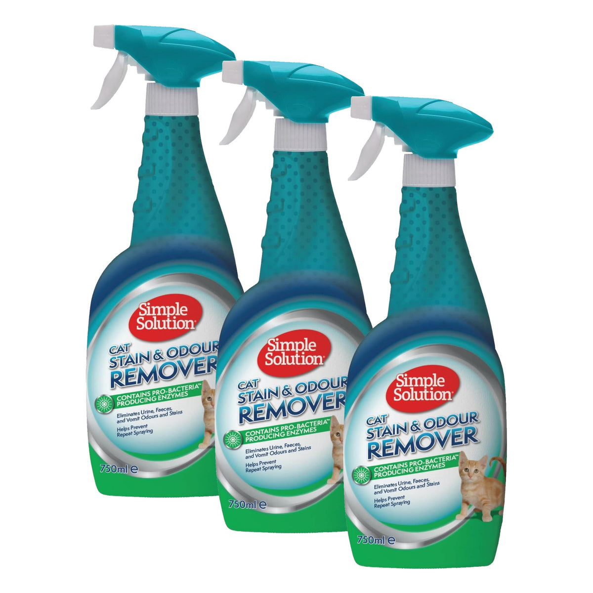 Simple Solution Pet Stain and Odour Remover for Cats 4 litre